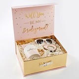 Kate Aspen Pink and Gold "Will You Be My Bridesmaid" Kit