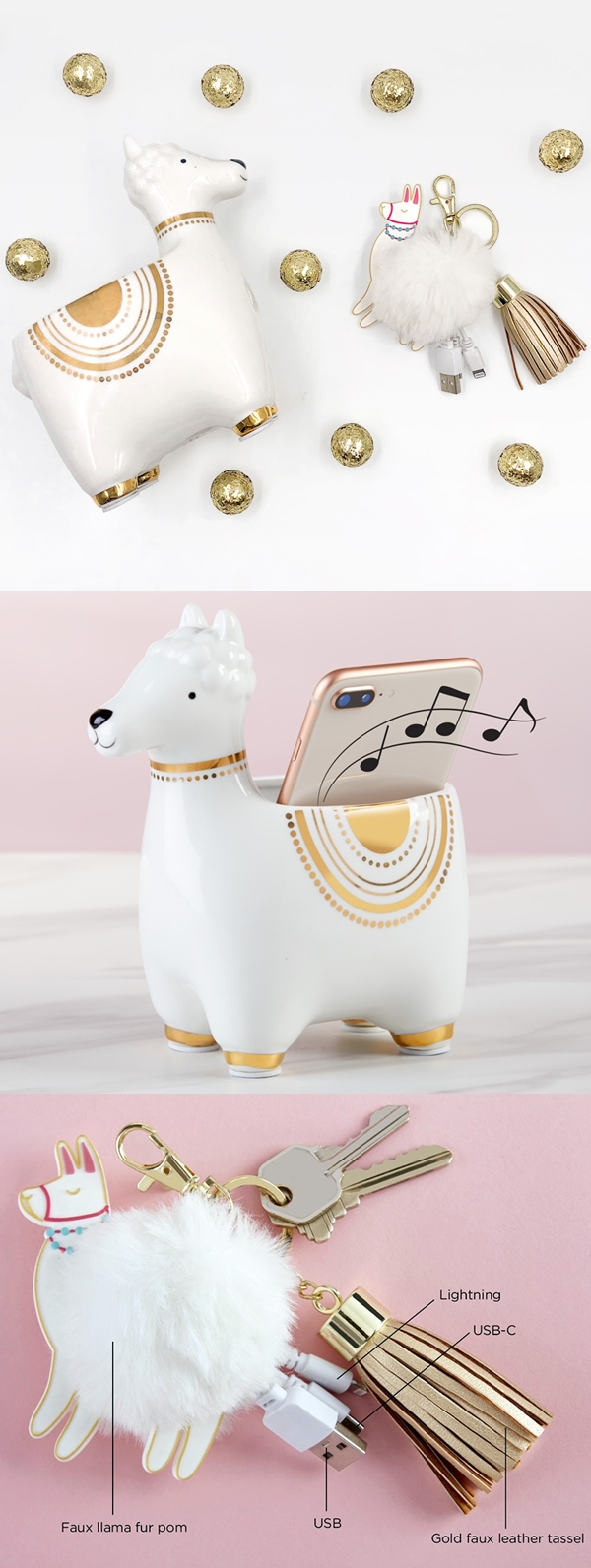 Llama Keychain Personalized Gift Idea For Llama Lovers