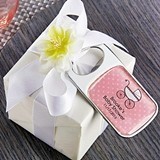 Personalized Epoxy-Domed Chrome Bottle Openers (Baby Shower Designs)