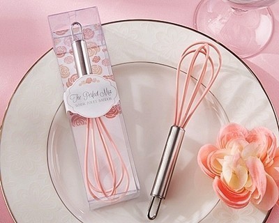 Kate Aspen "The Perfect Mix" Pink Kitchen Whisk