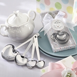 Baby Shower 'Love Beyond Measure' Heart-Shaped Measuring Spoons (4)