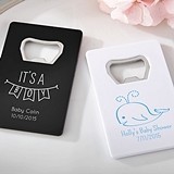 Kate Aspen Personalized Credit Card Bottle Opener (Baby Shower)