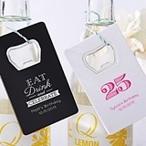 Kate Aspen Personalized Credit Card Bottle Opener (Birthday Designs)
