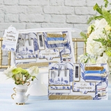 Kate Aspen Blue Willow Wedding Survival Kit in Vinyl Cosmetics Bag