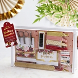 Kate Aspen Fall Floral Wedding Survival Kit in Clear Cosmetics Case