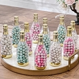 Kate Aspen Medium-Sized DIY Gold Metallic Champagne Bottle Favors (12)