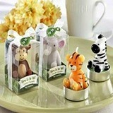 "Born to be Wild" Animal Candles (Set of 4, Assorted)