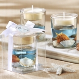 Kate Aspen "Seashell" Gel Candle Holder with Tealight Included