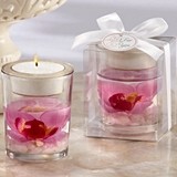 Kate Aspen "Elegant Orchid" Gel Candle Tealight Holder