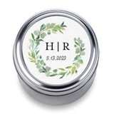 Kate Aspen Personalized Mini Travel Candle Tins (Exclusive Designs)