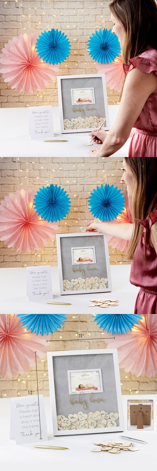 Kate Aspen 'Baby Love' Frame Baby Shower Guest Book Alternative