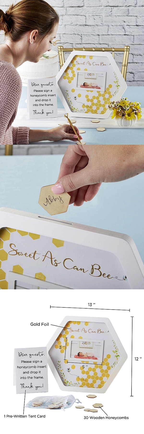 Kate Aspen 'Sweet As Can Be' Baby Shower Guest Book Alternative