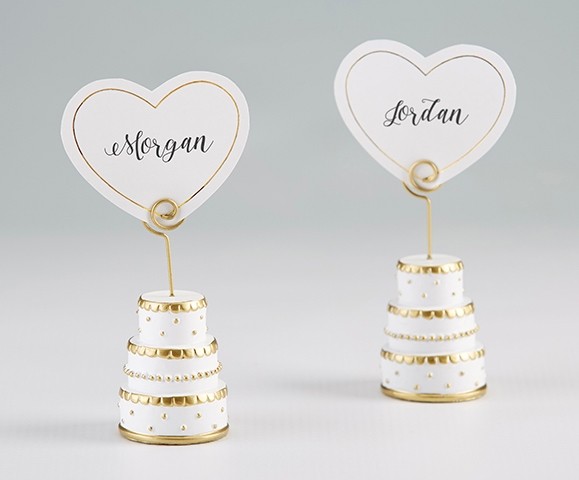 heart wedding place cards
