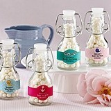 Adorable Personalized Mini Swing-Top Baby Shower Bottles (Set of 12)