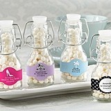 Vintage Personalized Miniature Swing-Top Bottles (Set of 12)