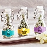 Personalized Mini Swing-Top Bottles (Religious Designs) (Set of 12)