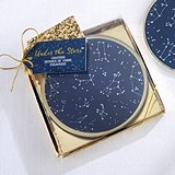 Kate Aspen "Under the Stars" Glass Coasters (Set of 2)