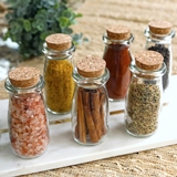 Kate Aspen Vintage-Look Miniature Milk Bottle Jars - DIY (Set of 18)