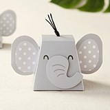 Kate Aspen Elephant with Trunk and Jumbo Ears Favor Boxes (Set of 12)
