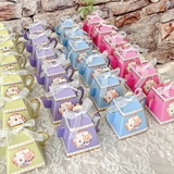 Kate Aspen Tea Time Teapot-Shaped Favor Boxes (Assorted Set of 24)