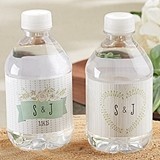 Kate Aspen Personalized Rustic-Theme Water Bottle Labels