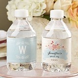 Kate Aspen Personalized Rustic Bridal Shower Water Bottle Labels