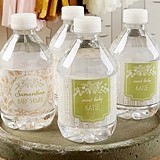 Kate Aspen Rustic Baby Shower Personalized Water Bottle Labels