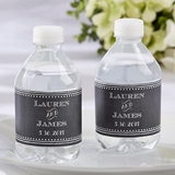 Kate Aspen Chalkboard-Themed Personalized Water Bottle Labels
