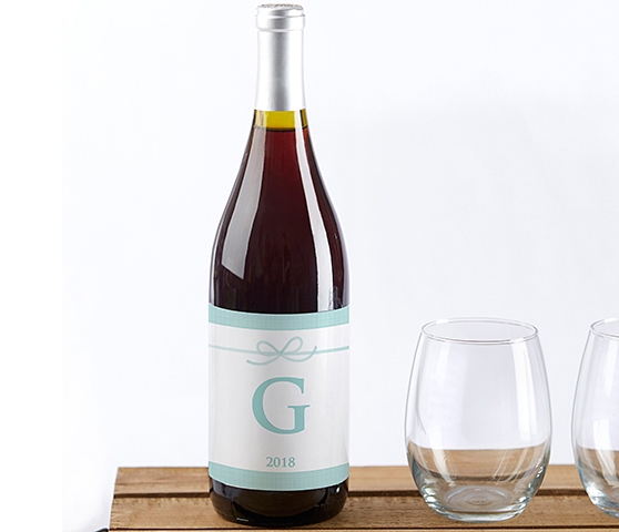 Kate Aspen 'Something Blue' Personalized Wine Bottle Labels