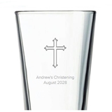 Kate Aspen Personalized 16oz Pint Glasses (Religious Event Designs)