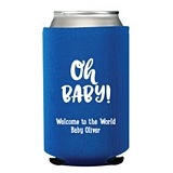 Kate Aspen Personalized Neoprene Koozies/Drink Sleeves (Baby Shower Designs)