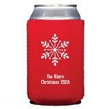 Kate Aspen Personalized Neoprene Koozies/Drink Sleeves (Holiday Designs)