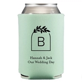 Kate Aspen Personalized Neoprene Koozies/Drink Sleeves (Monogram Designs)