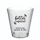 Kate Aspen Personalized Hard Plastic Disposable Cups (Wedding Designs)