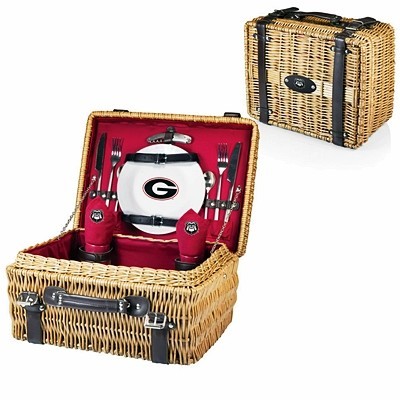 Officially-Licensed Collegiate Logo "Champion" Picnic Basket