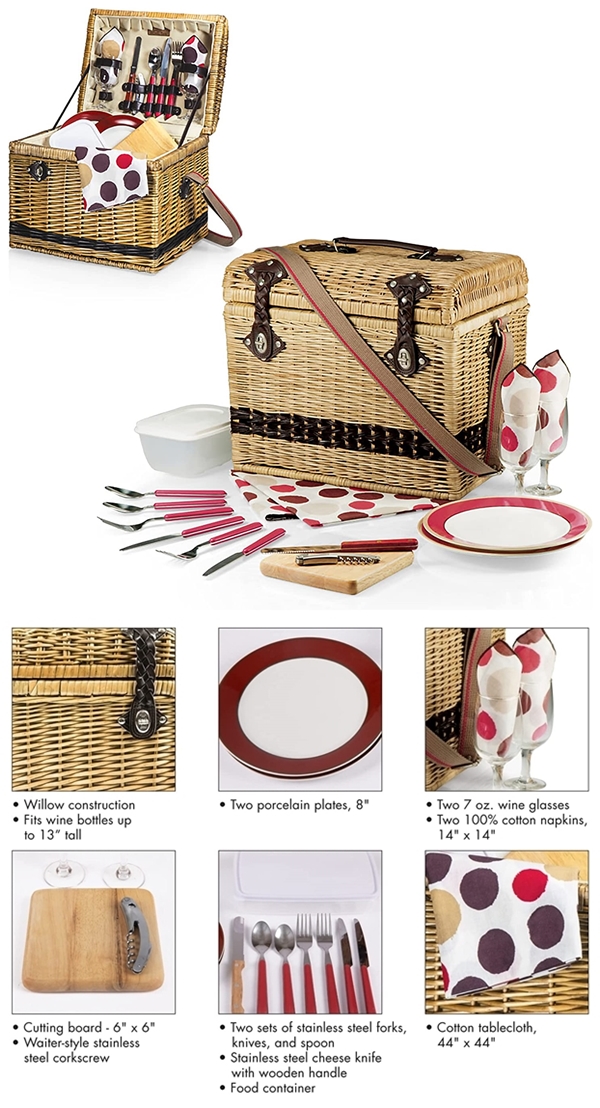 Moka Collection "Yellowstone" Picnic Basket