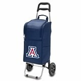 Officially-Licensed Collegiate Logo Rolling Cart Cooler