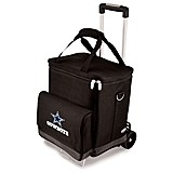 Officially-Licensed NFL Team Logo Cooler/Wine Cellar with Trolley