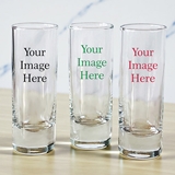 Personalized Custom Design 2oz Tall Shot Glasses (Set of 6)