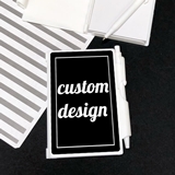 Notebook Favor with Personalized "Custom Design" Sticker