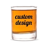 Personalized "Custom Design" 2oz Shot Glass/Votive Holder
