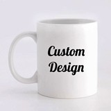 Custom Design Personalized 11 oz White Ceramic Coffee Mug