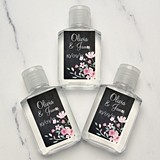 Personalized "Love Blooms" Design Hand Sanitizer