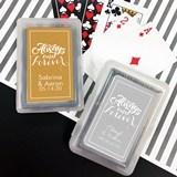Playing Cards Deck with Personalized Always & Forever Sticker on Case