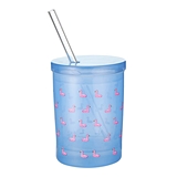 Flamingo Pattern 10oz Double Old-Fashioned (DOF) Glasses (Set of 6)