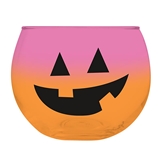 Jackolantern Design Ombre Orange Roly Poly Cocktail Glasses (Set of 6)