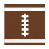 Football Laces Design Paper Beverage Napkins (Set of 120)