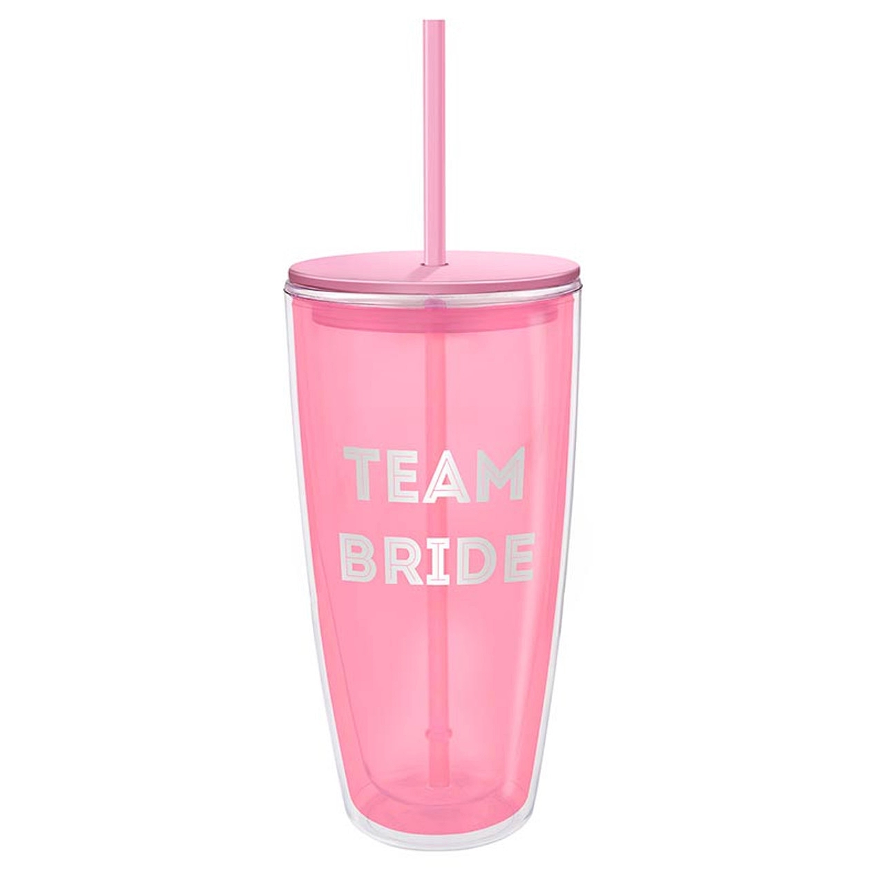 TEAM BRIDE Graphic Double-Walled 22oz Grayson Travel Tumblers (Set of 4)
