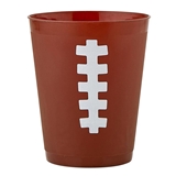 Football Laces Design BPA-Free Frost-Flex 16oz Cocktail Party Cups (Set of 48)