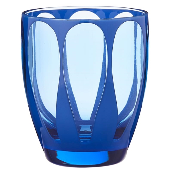 Retro-Look Royal Blue Acrylic Cups by Slant Collections (Set of 4)